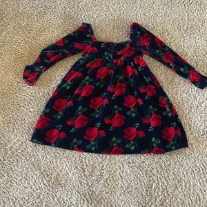 Janie and Jack Holiday Dress velvet